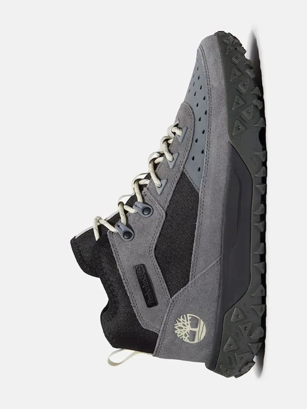 Timberland Mens MID Hiking Boots Grey BLK